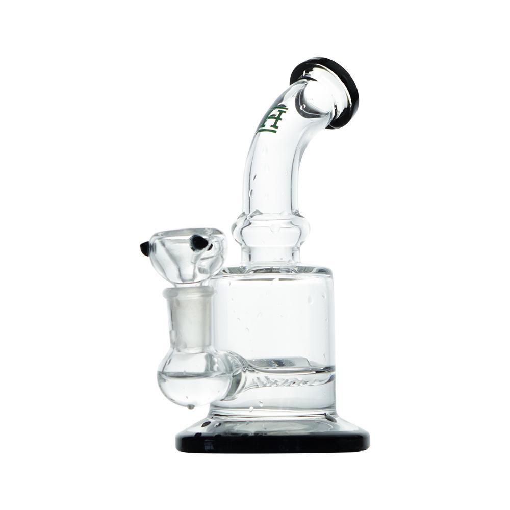 LEAHANA - I M POSSIBLE Clear Glass Bong White Spring Weed Chillum Glass Bong  Hand Pipe, Glass Smoking Pipe (Transparent) : : Home & Kitchen