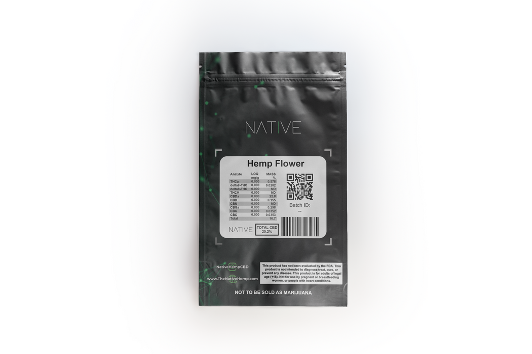 Native Hemp - Critical G CBD & CBG Flower