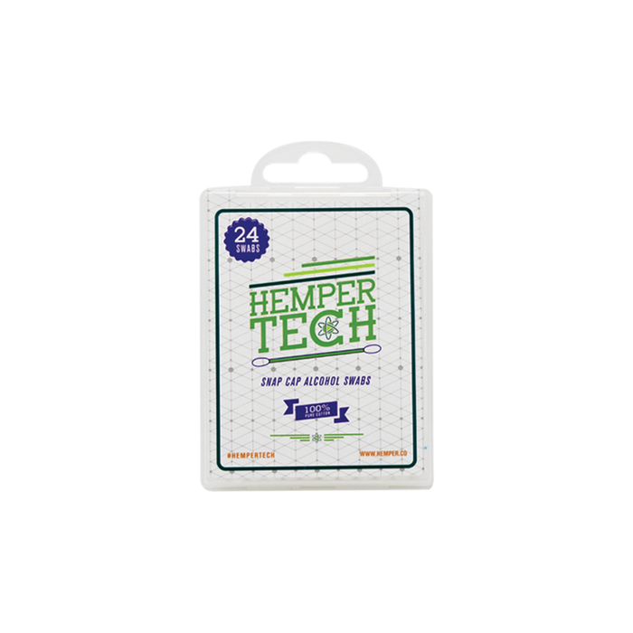 HemperTECH Snapcap Alcohol Swabs